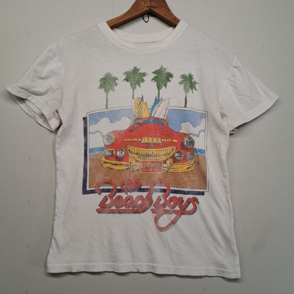 The Beach Boys World 1983 Tour Womens XS T Shirt